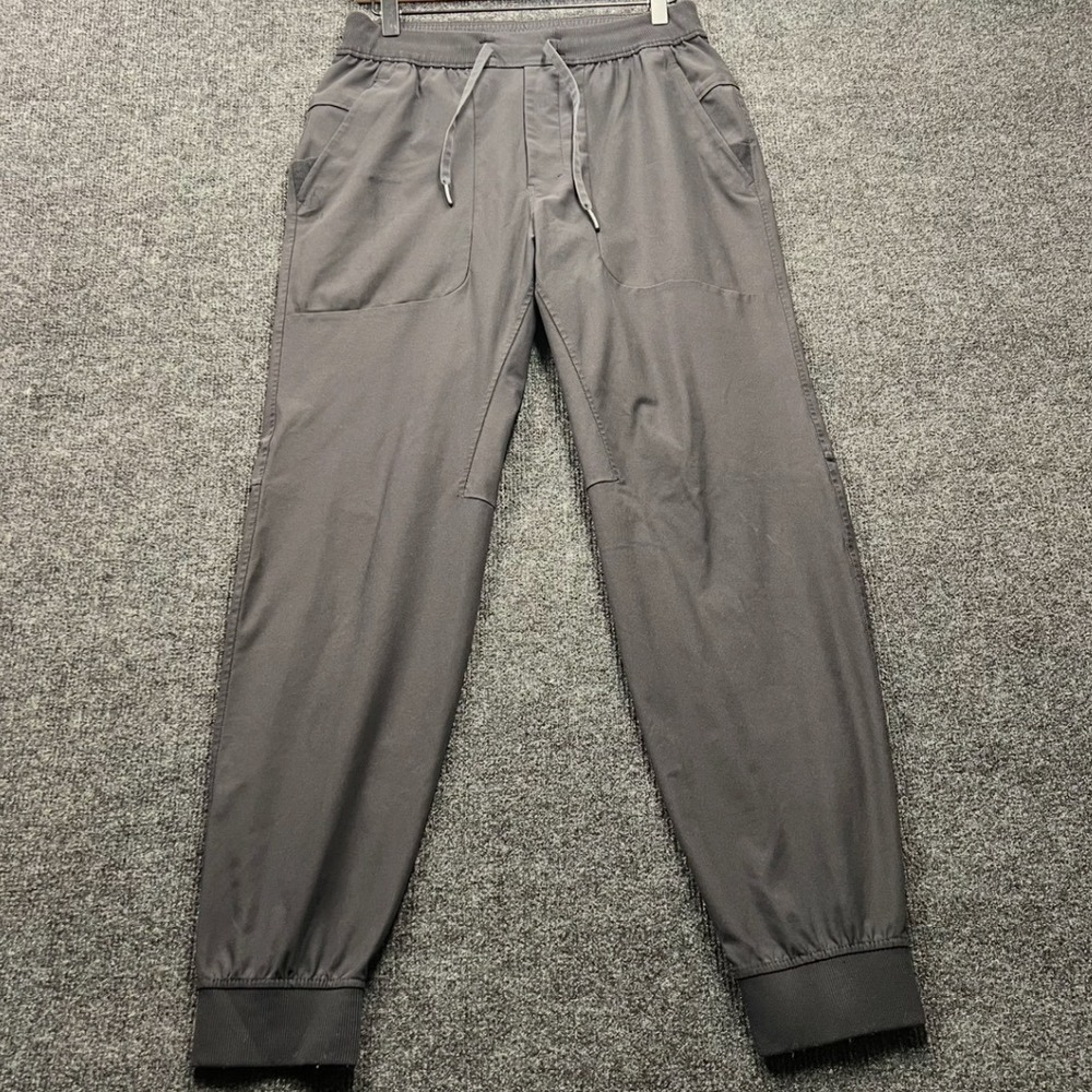 Lululemon ABC Jogger Warpstreme Obsidian Dark Grey Slim Fit Pants Mens Size M